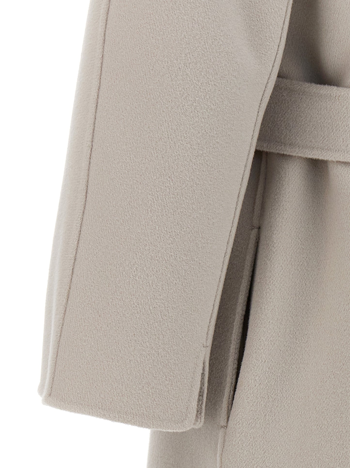 Abrigo de lana beige 'S Max Mara