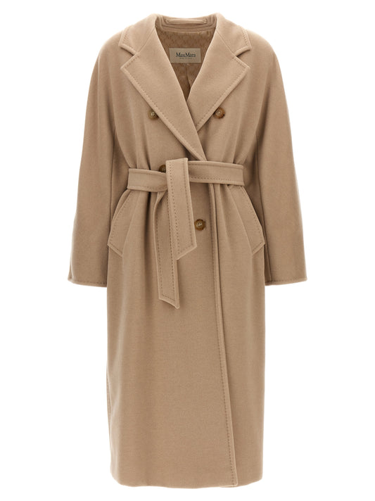 Abrigo Max Mara de lana virgen beige