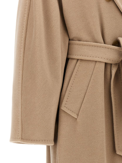 Abrigo Max Mara de lana virgen beige