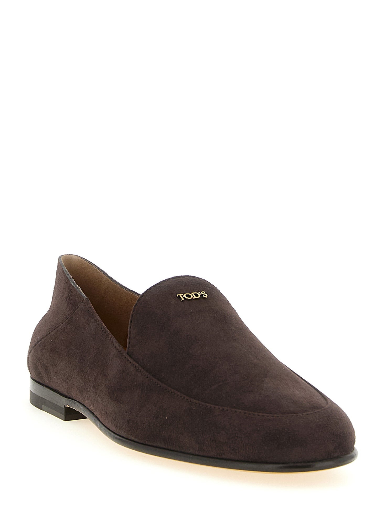 Mocassins Tod's en cuir de chèvre marron à enfiler