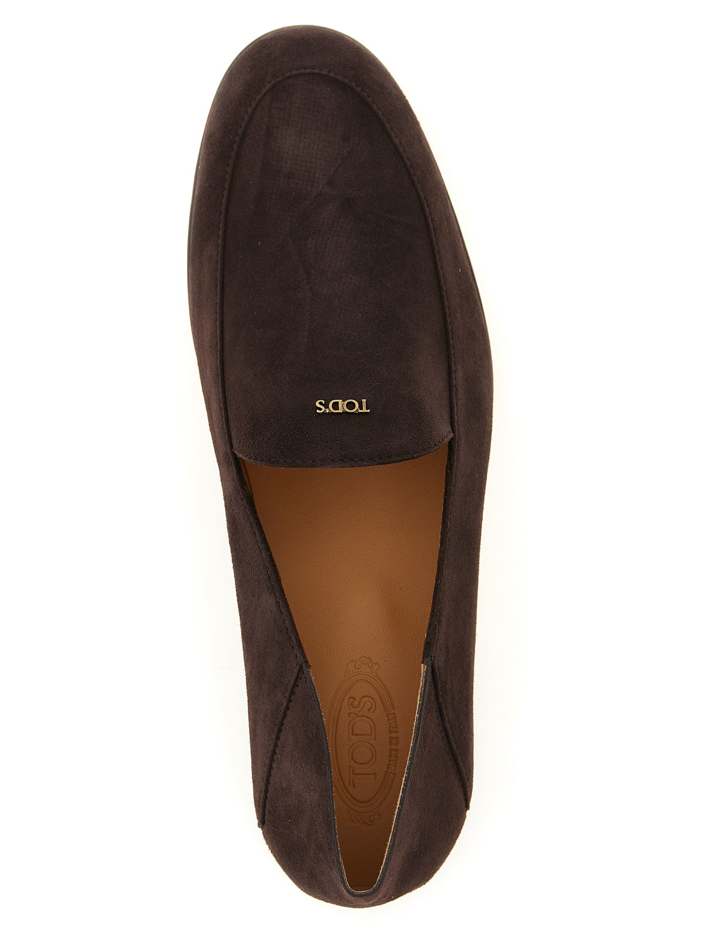Mocassins Tod's en cuir de chèvre marron à enfiler