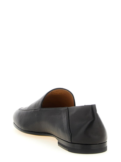 Mocasines Slip On De Piel De Cordero Negro De Tod's