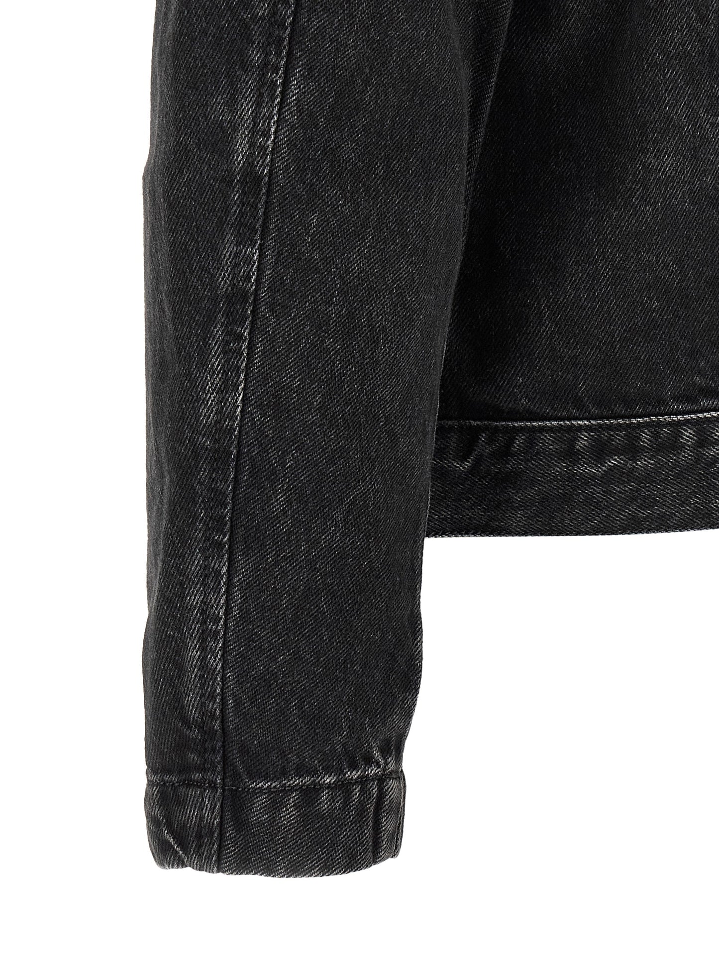 Chaqueta vaquera Diesel de algodón negro