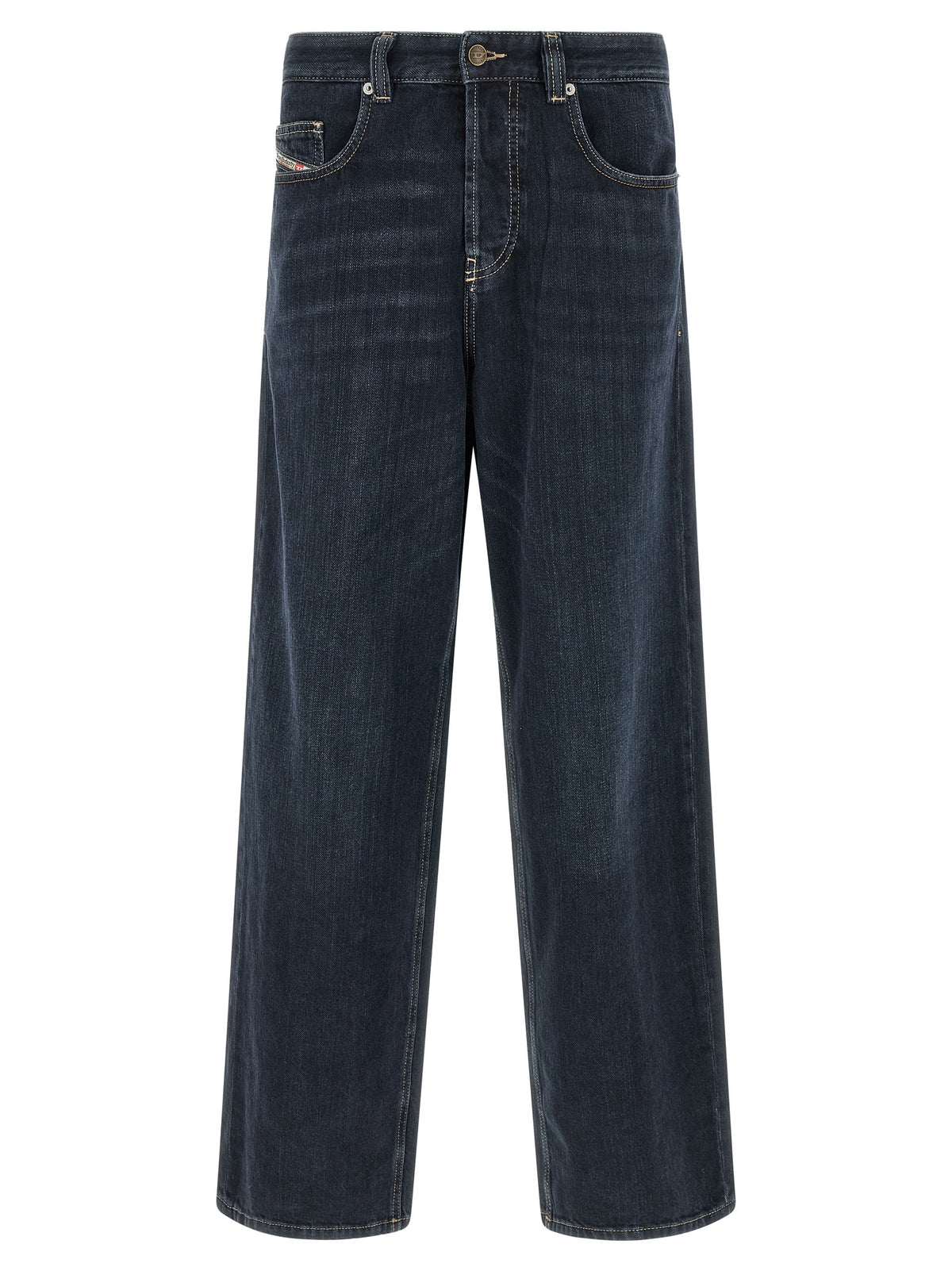 Jean Diesel en Coton Coupe Décontractée Bleu