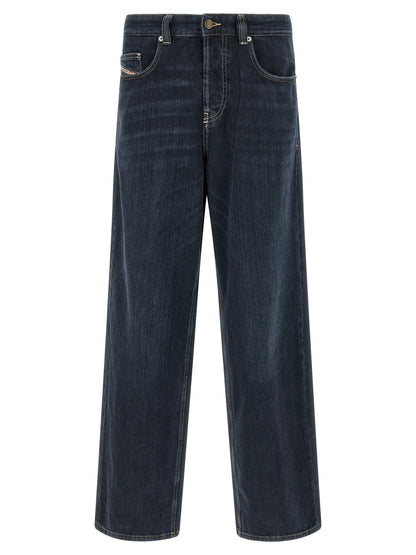 Jean Diesel en Coton Coupe Décontractée Bleu