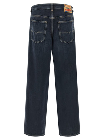 Jean Diesel en Coton Coupe Décontractée Bleu