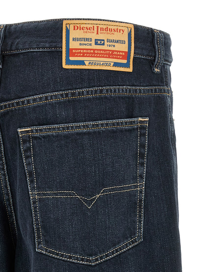 Jean Diesel en Coton Coupe Décontractée Bleu