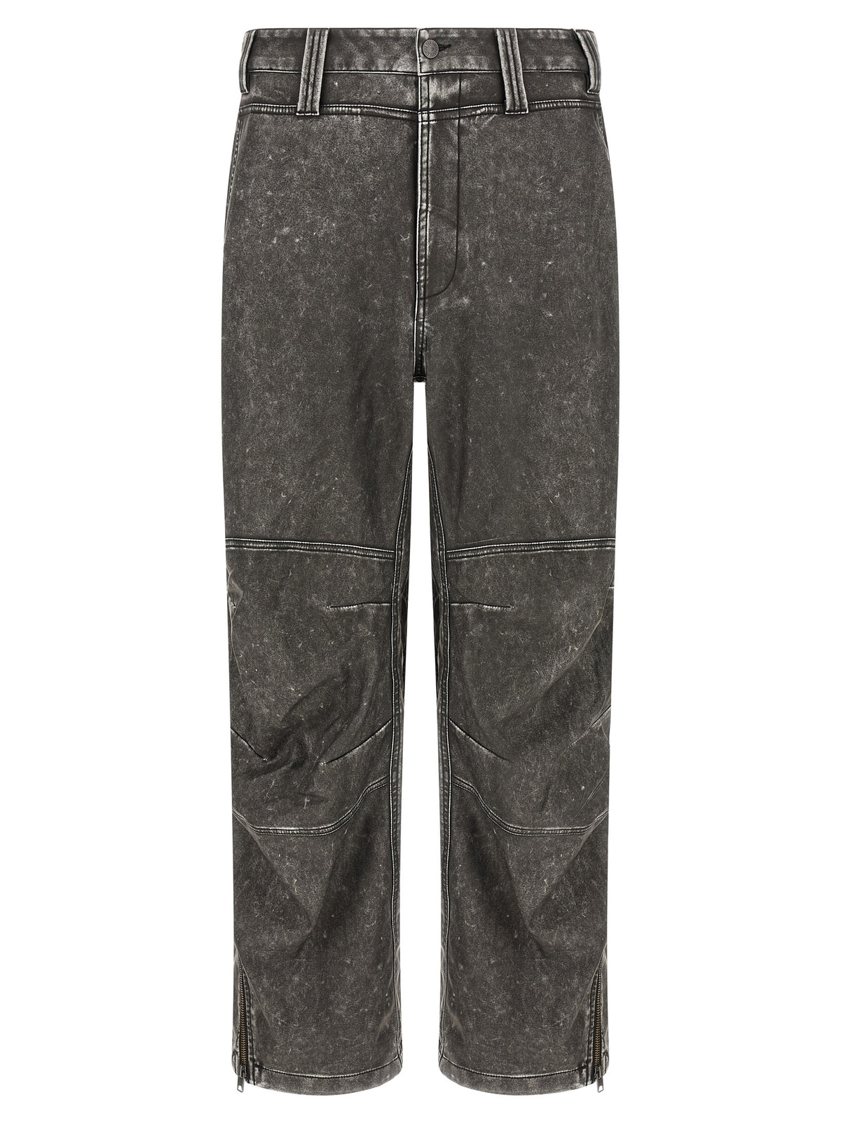 Pantalon décontracté en polyéthylène, gris diesel