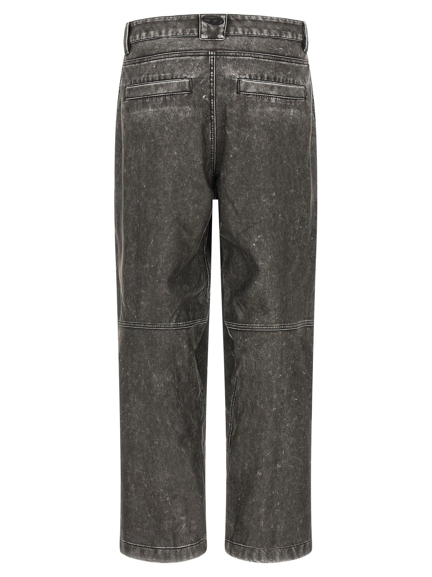 Pantalon décontracté en polyéthylène, gris diesel