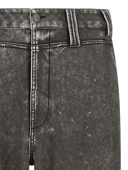 Pantalon décontracté en polyéthylène, gris diesel