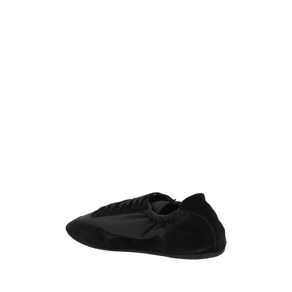 Zapatillas Deportivas Prada De Caucho Negro
