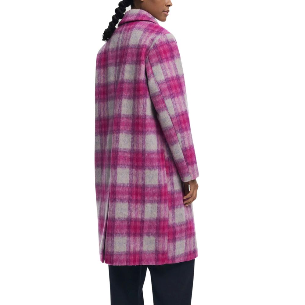 Women's Desigual Multicolor Polyester Coat For Daily Use
