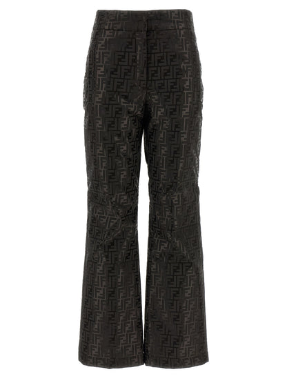 Pantalones Deportivos Fendi De Algodon Color Marron