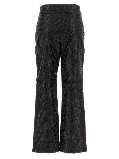 Pantalones Deportivos Fendi De Algodon Color Marron