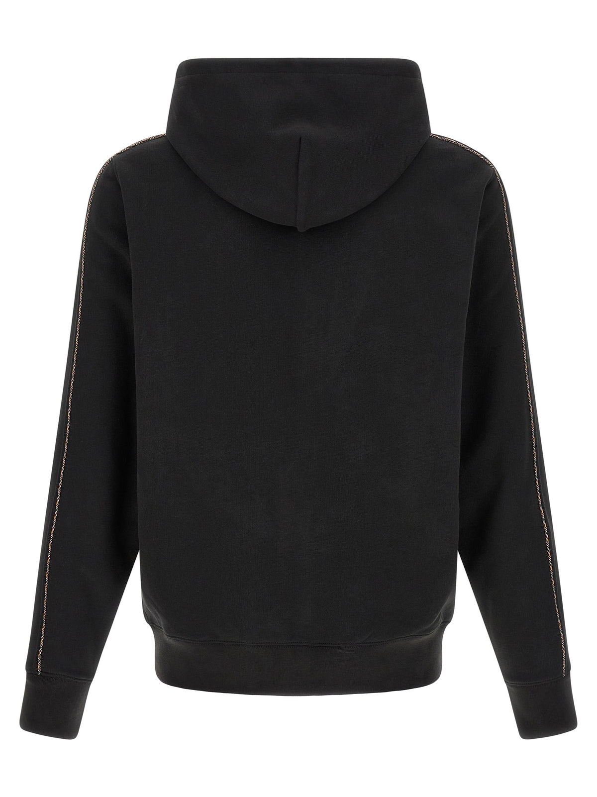 Burberry Sweat à capuche en coton noir modèle Scott