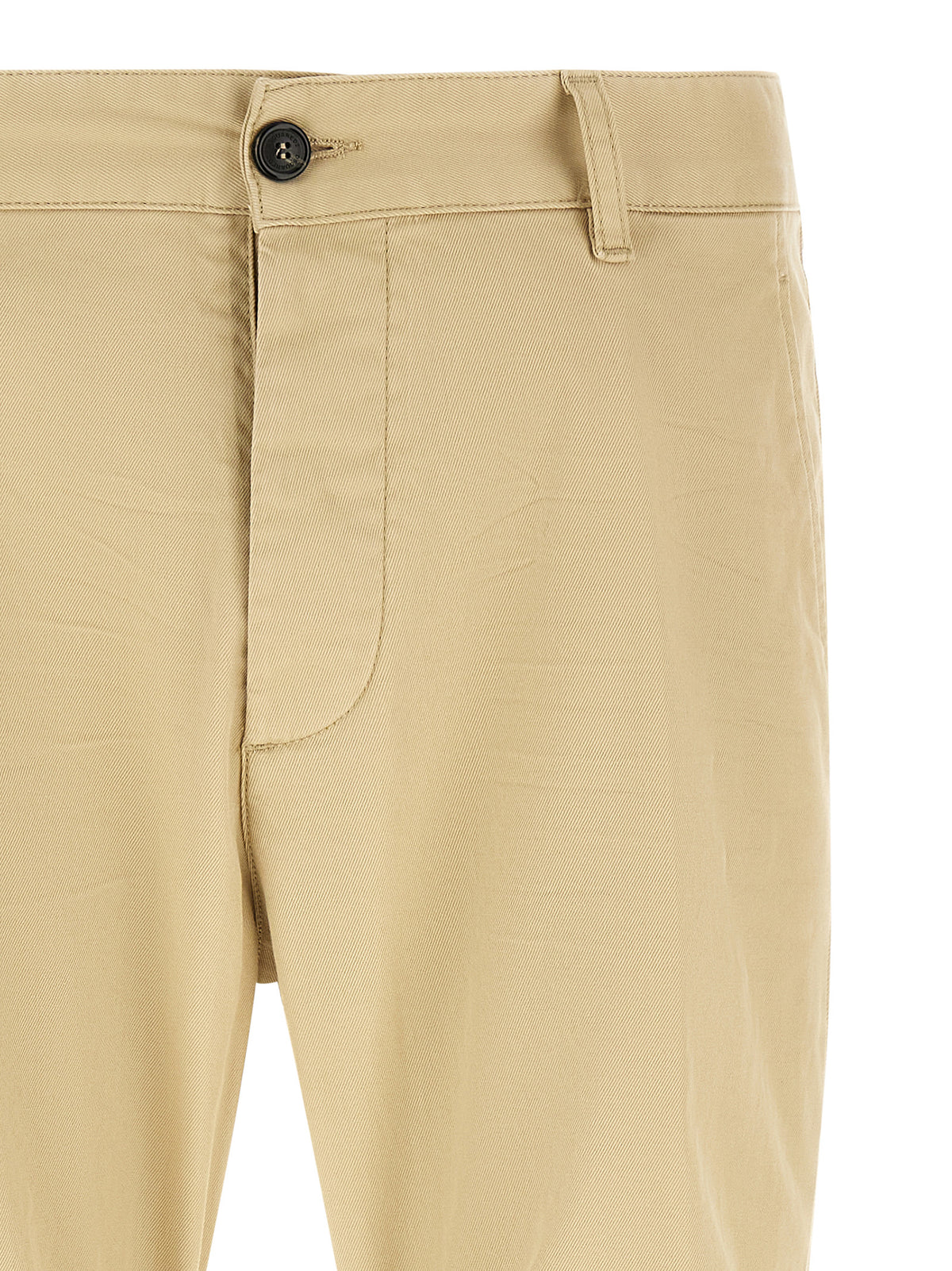 Pantalones Cargo De Algodón Dsquared² En Beige