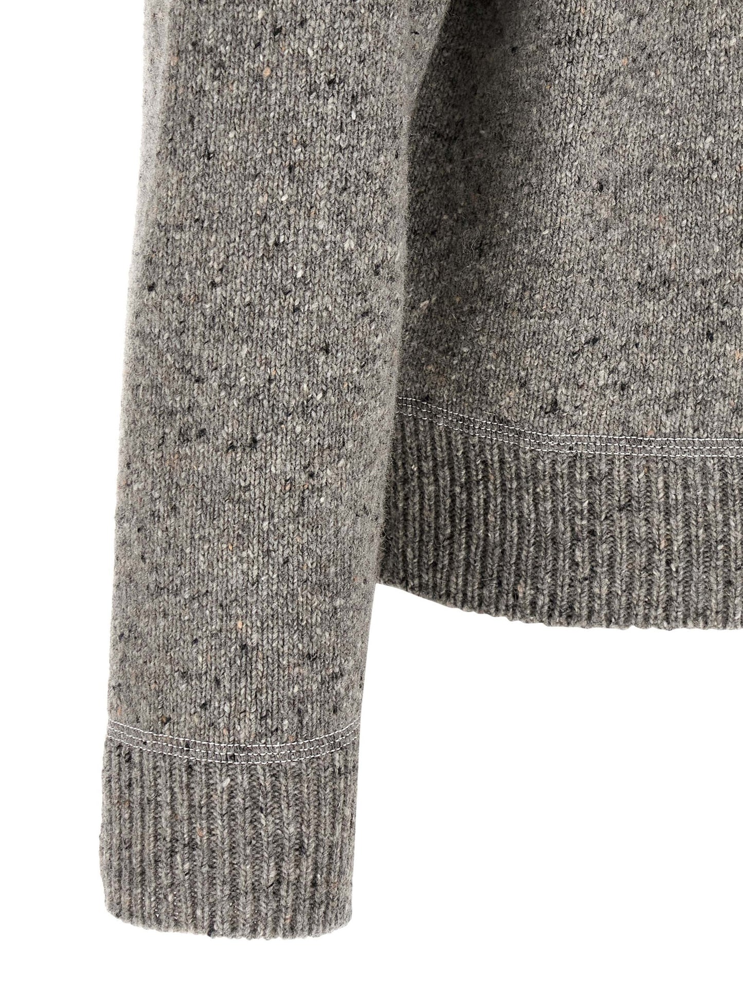 Cárdigan de lana gris Dsquared²