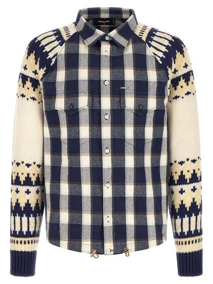 Dsquared² Blusa de Algodón Multicolor