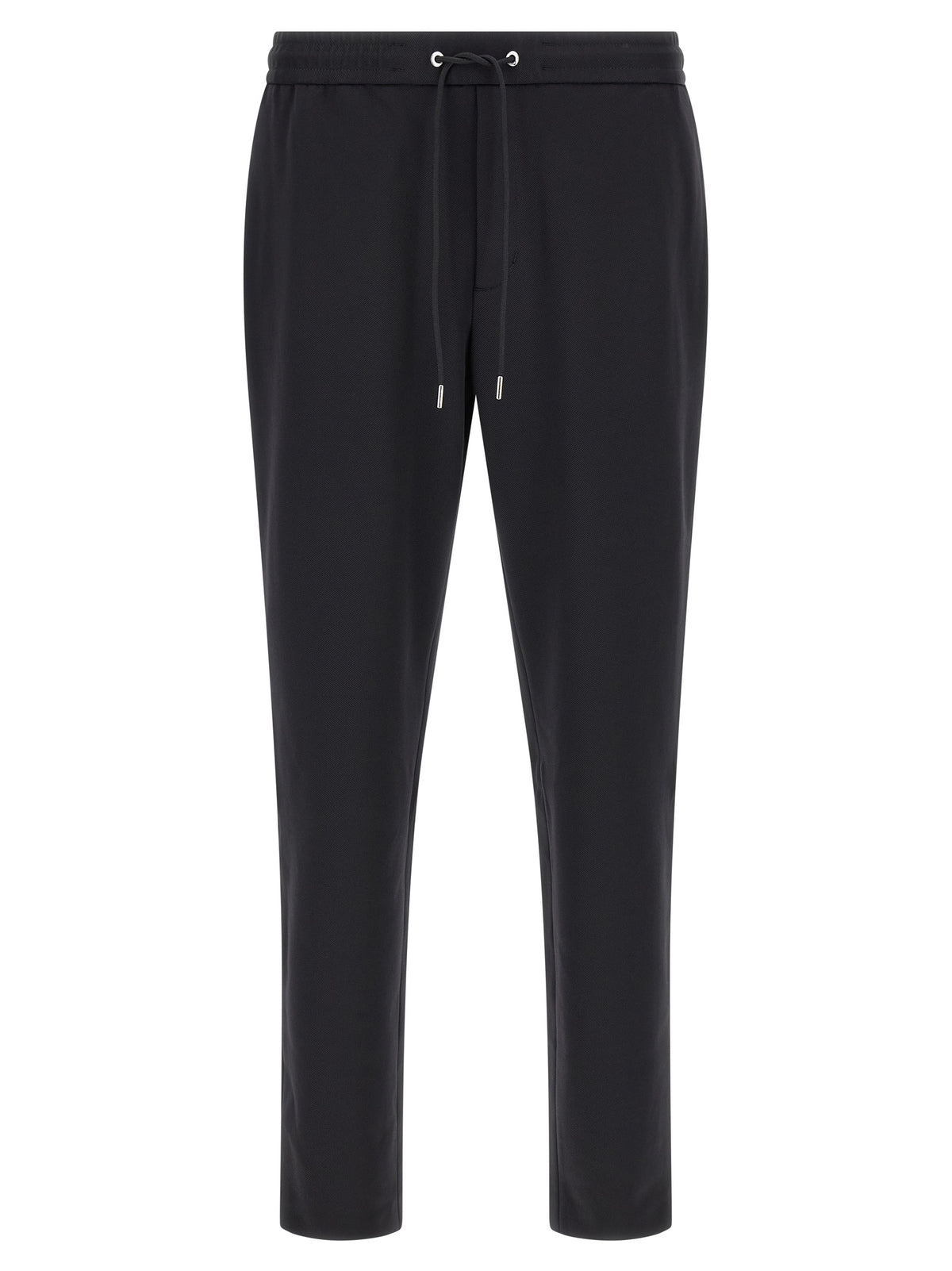 Moncler Pantalones Joggers Negros De Poliamida Confort Técnico
