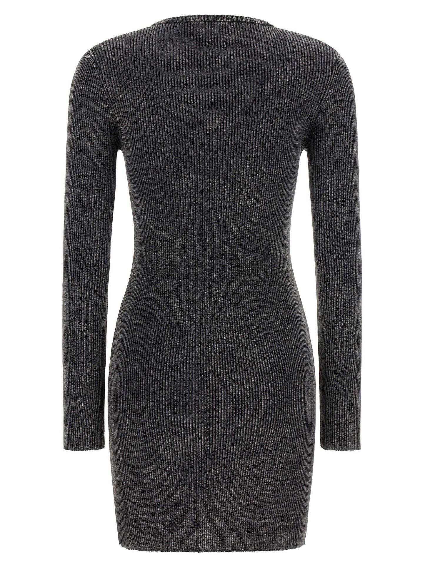 Minivestido Diesel de algodón negro