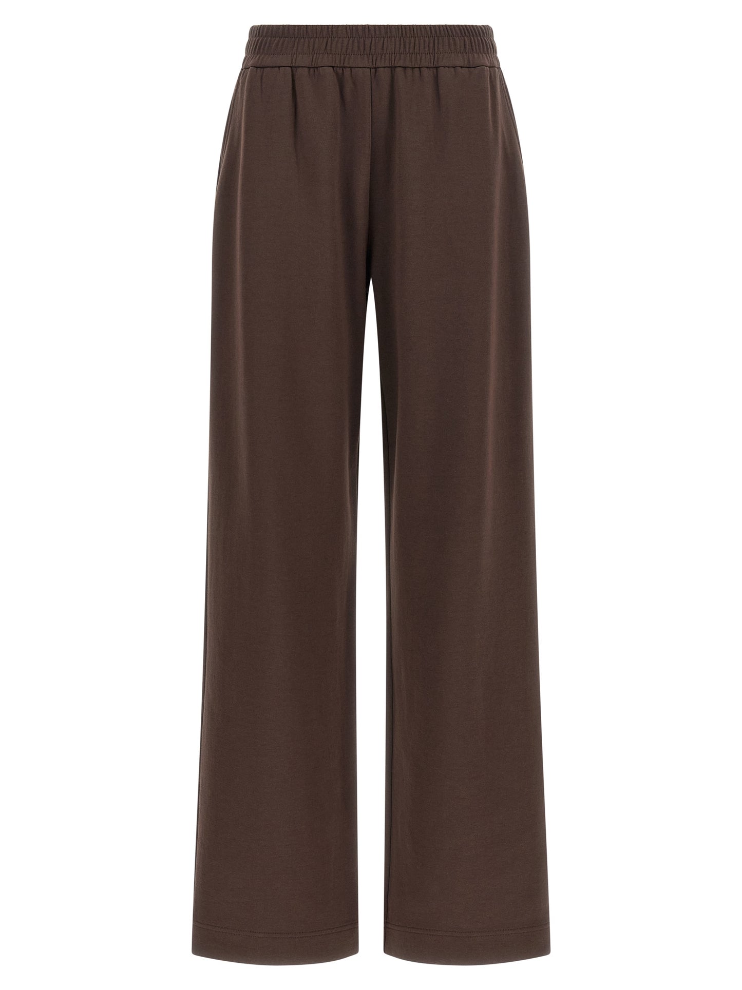 Pantalones de chándal Moncler de algodón marrón