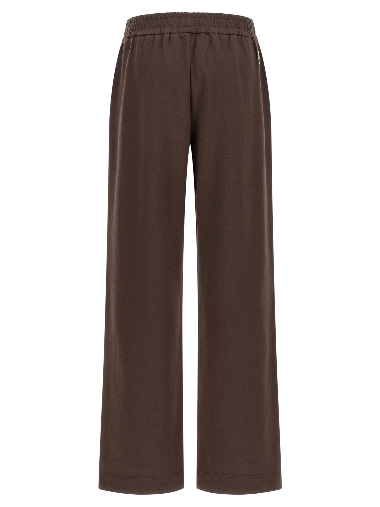 Pantalones de chándal Moncler de algodón marrón