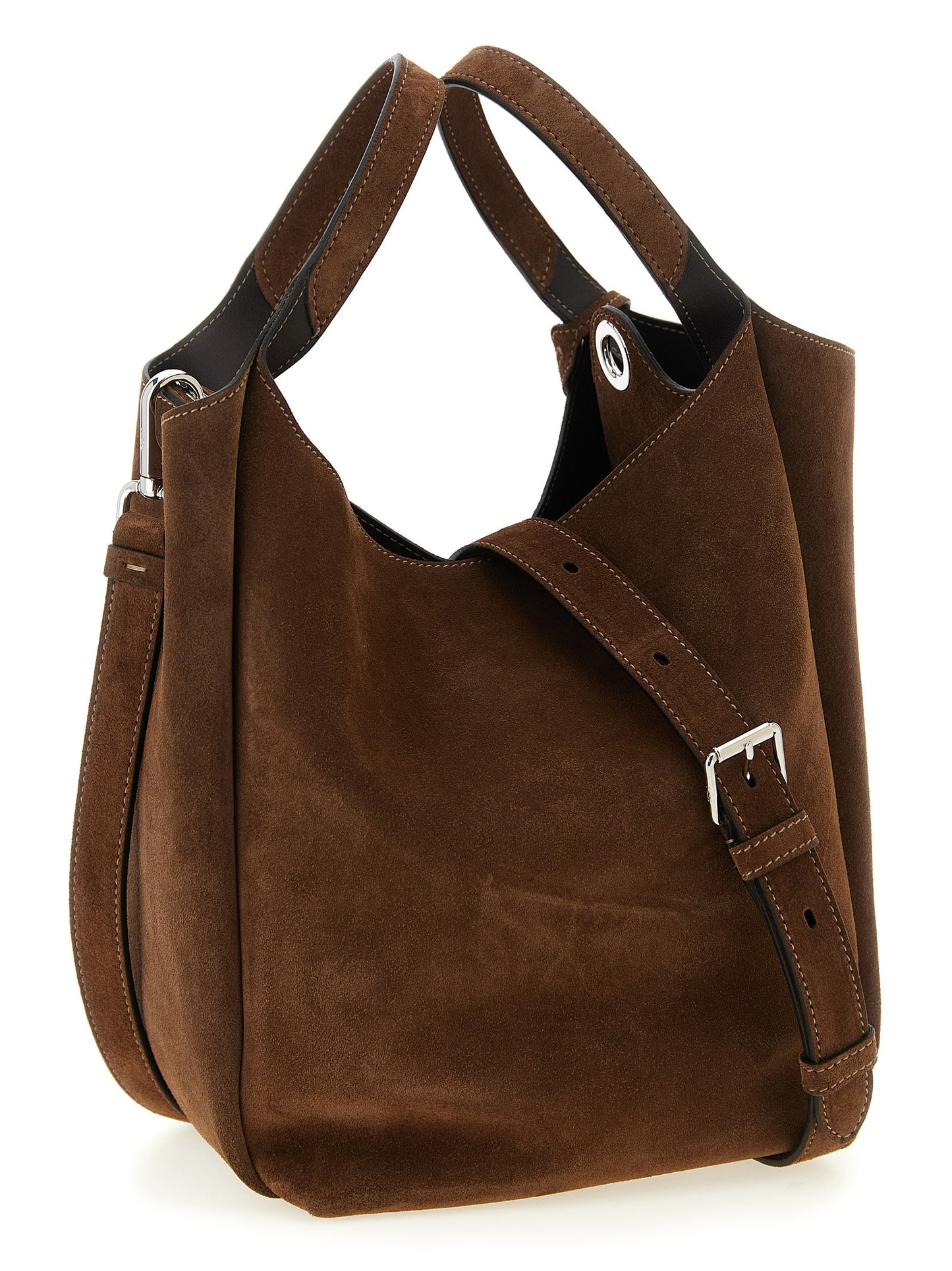 Bolso de mano Tod's de piel de becerro marrón