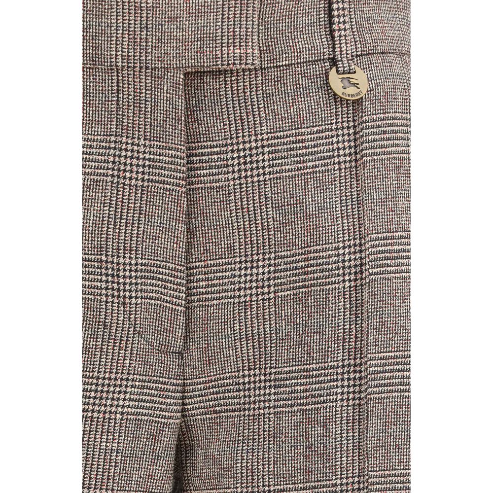 Burberry Dress Pants - Beige Wool Fabric