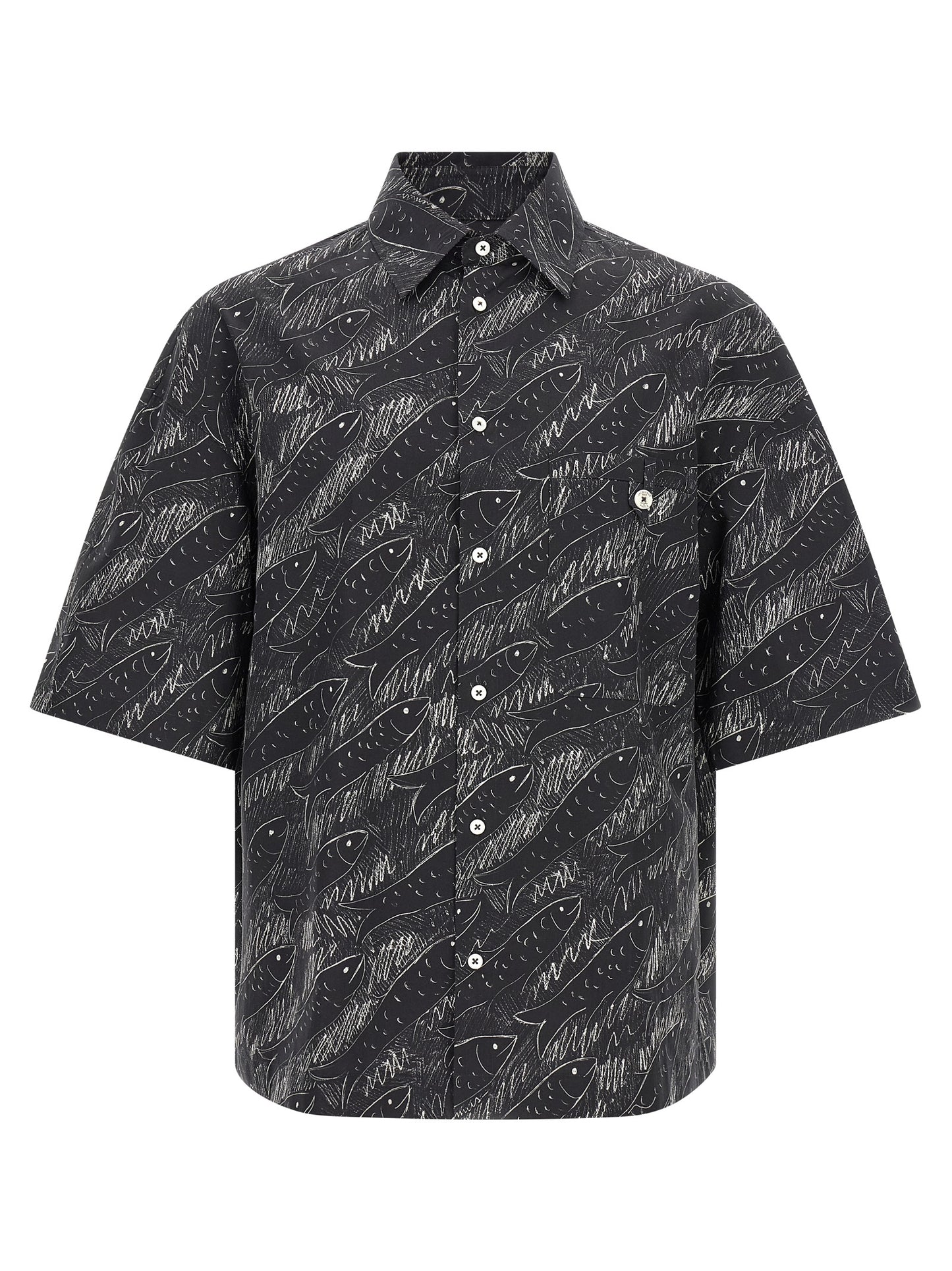 Blusa Jacquemus de algodón negro