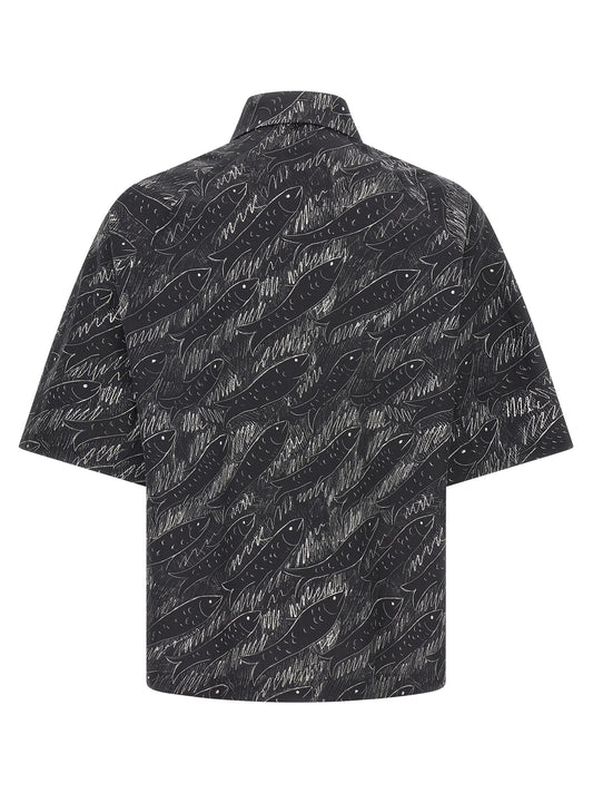 Blusa Jacquemus de algodón negro