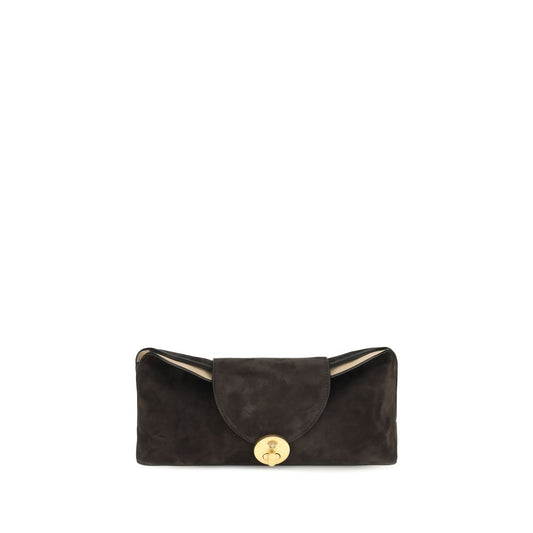 Bolso de mano Versace de piel de becerro marrón Bos Taurus