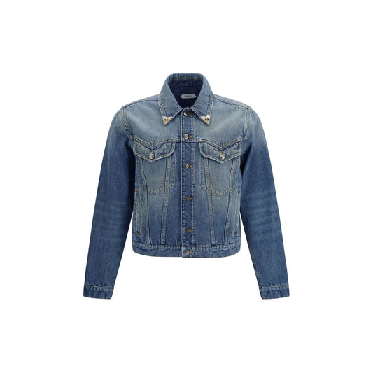 Chaqueta vaquera Versace de algodón azul