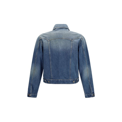 Chaqueta vaquera Versace de algodón azul