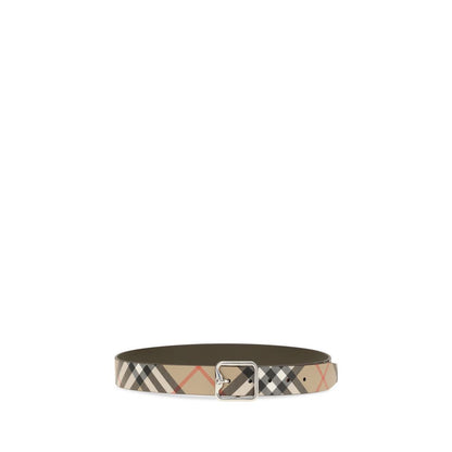 Burberry Cinturón VacunoBeige Bos Taurus Reversible Regular