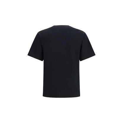 Camiseta de algodón negra de Burberry
