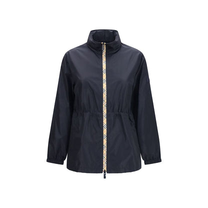 Parka Burberry negra de poliamida