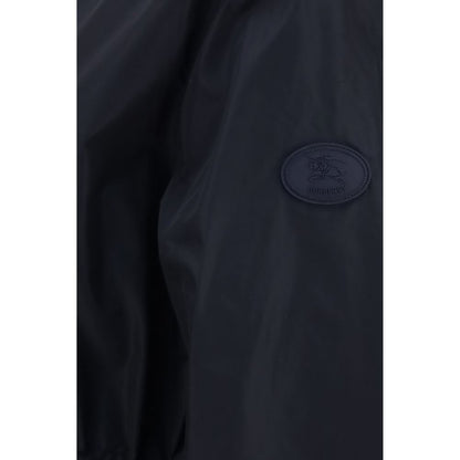 Parka Burberry negra de poliamida
