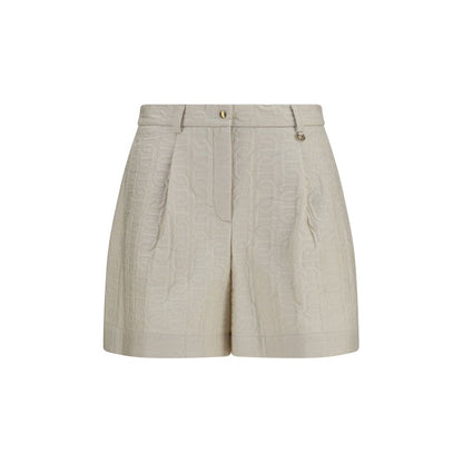 Pantalones cortos bermudas Moncler de poliamida beige