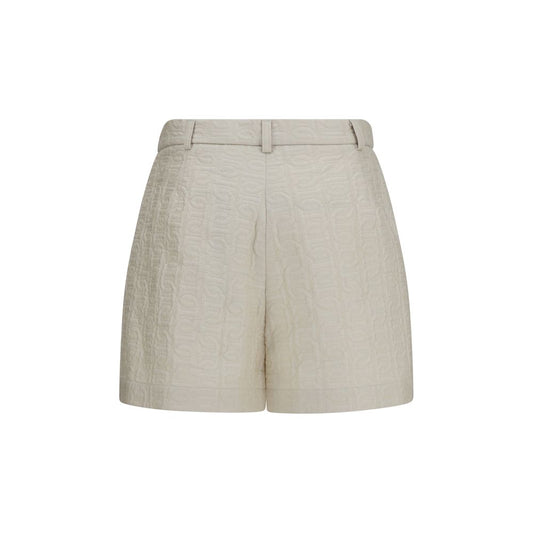Pantalones cortos bermudas Moncler de poliamida beige