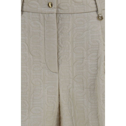 Pantalones cortos bermudas Moncler de poliamida beige