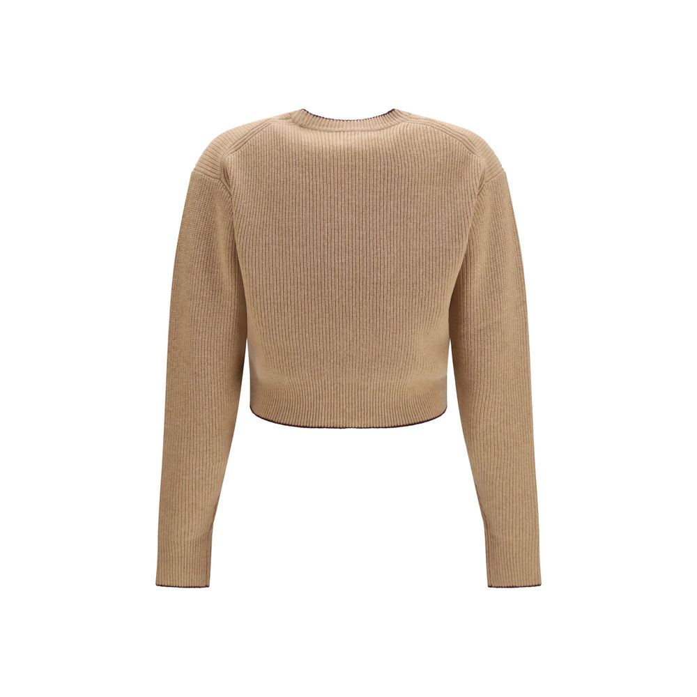 Sudadera Chloé Beige de lana Oves Aries