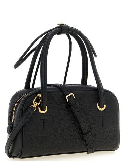Bolso Furla Negro Cuero De VacunoEdicion Poppy S