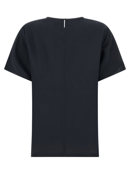 Blusa de seda negra Max Mara