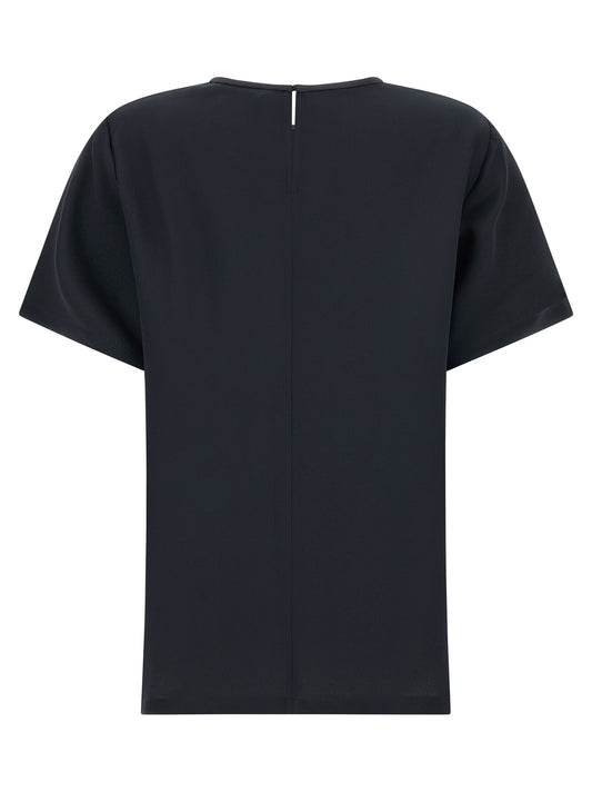 Blusa de seda negra Max Mara
