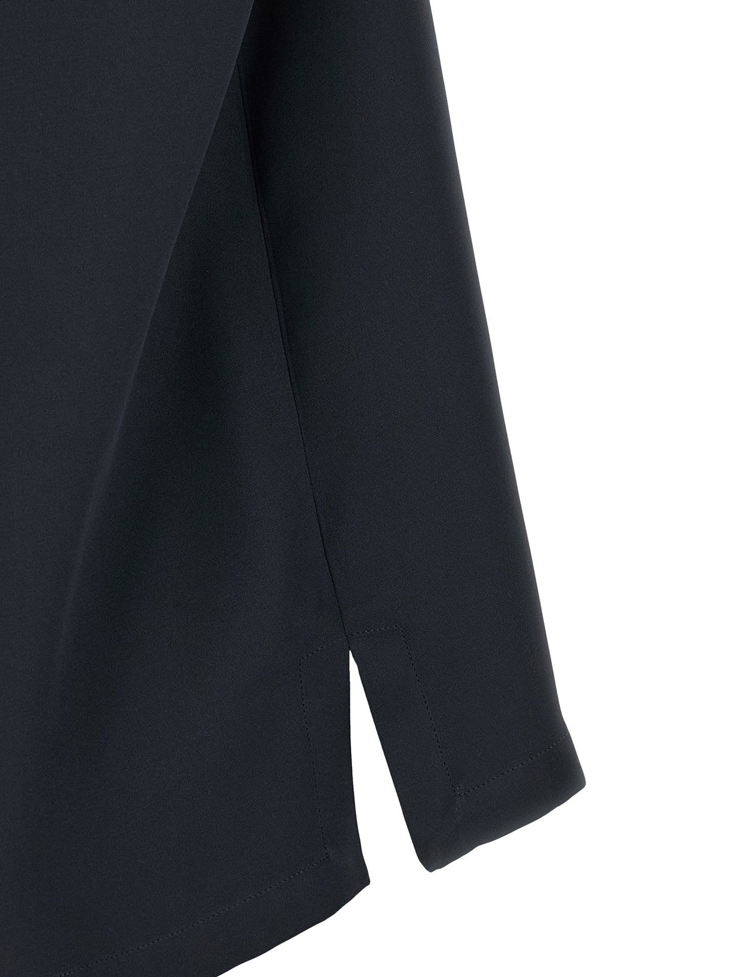 Blusa de seda negra Max Mara