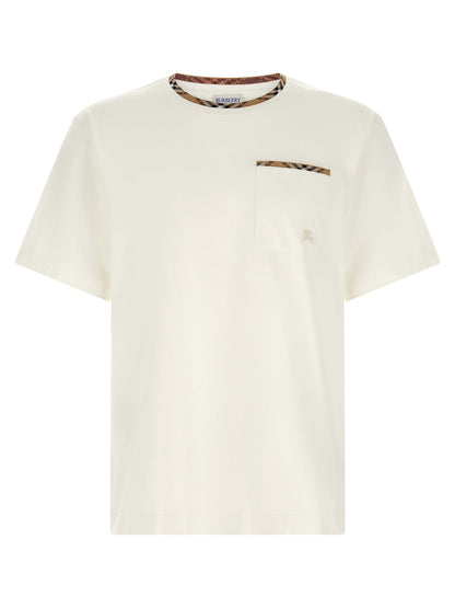 Camiseta Burberry de algodón blanco