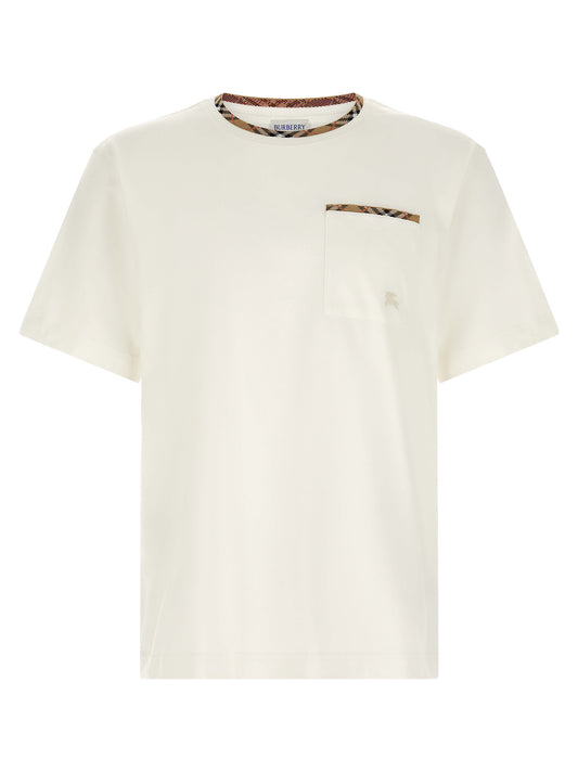 Camiseta Burberry de algodón blanco