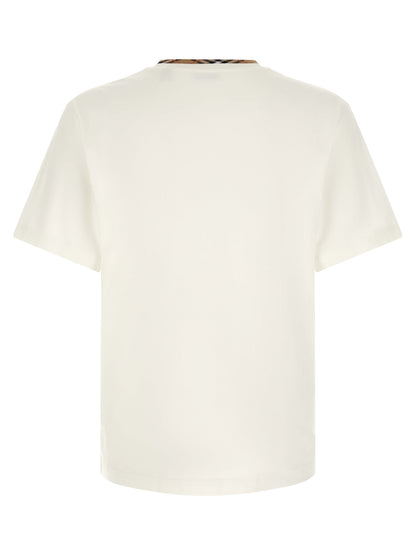 Camiseta Burberry de algodón blanco