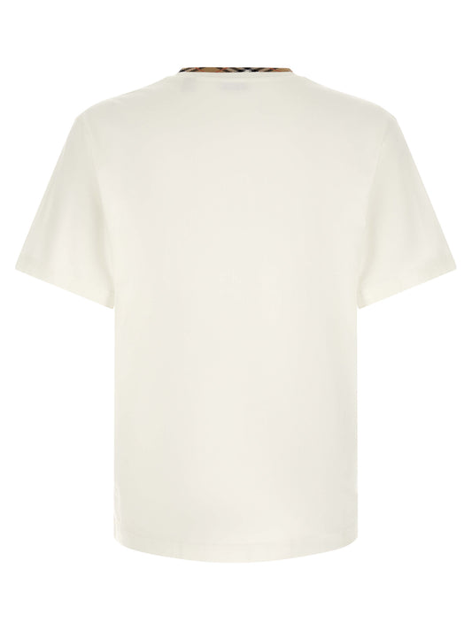 Camiseta Burberry de algodón blanco