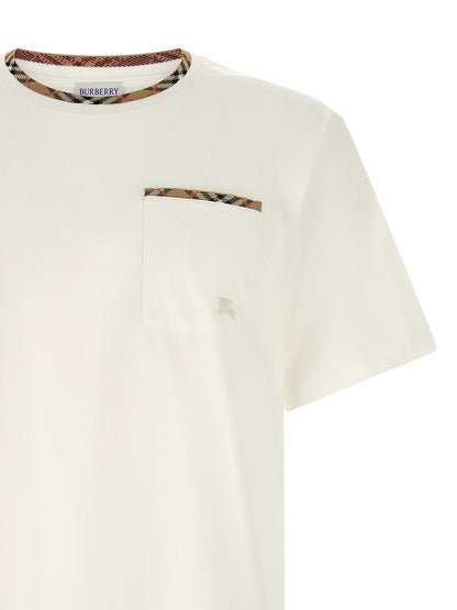 Camiseta Burberry de algodón blanco